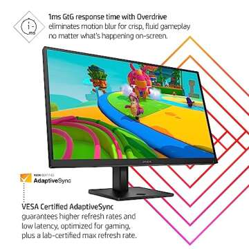 HP OMEN 27q QHD 165Hz Gaming Monitor - High Performance