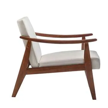 Stylish Mid-Century Modern Accent Chair for Small Spaces