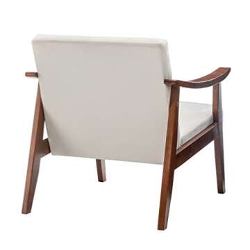 Stylish Mid-Century Modern Accent Chair for Small Spaces