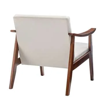 Stylish Mid-Century Modern Accent Chair for Small Spaces