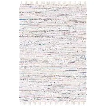 SAFAVIEH Rag Rug - Stylish Handmade Area Rug 5'x8'