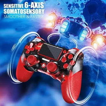 AceGamer Wireless Controller for PS4 with 3.5mm Audio Jack