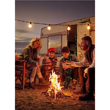 Brightown G40 LED Light Bulbs - 25 Pack for Indoor Outdoor Use