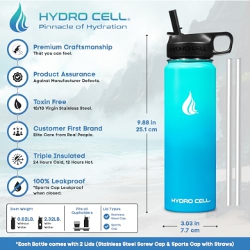 Hydro Cell Insulated Water Bottle - Cold & Hot Drinks