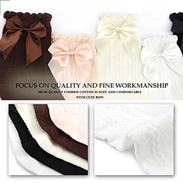 Zeelina Lace Ruffle Frilly Socks for Women and Girls