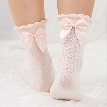 Zeelina Lace Ruffle Frilly Socks for Women and Girls