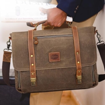 Stylish Waterproof Laptop Messenger Bag for Men