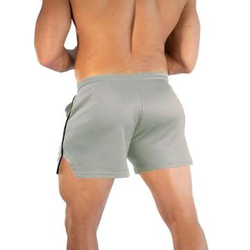 TEZO Lightweight 5" Gym Shorts for Men – Quick Dry Activewear