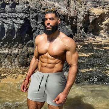 TEZO Lightweight 5" Gym Shorts for Men – Quick Dry Activewear