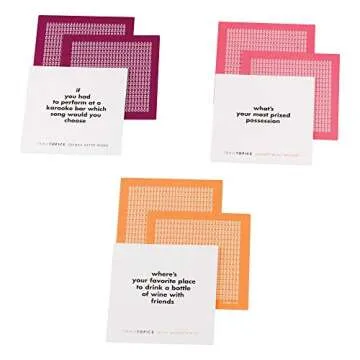 TableTopics Friends Conversation Pack - 120 Fun Question Cards for Game Night, Conversation Starters, Get to Know Your Friends Better, Start Fun New Conversations & Explore New Topics