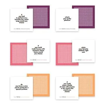 TableTopics Friends Conversation Pack - 120 Fun Question Cards for Game Night, Conversation Starters, Get to Know Your Friends Better, Start Fun New Conversations & Explore New Topics