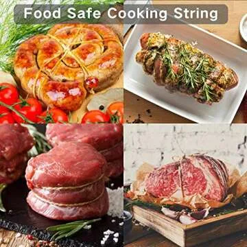 Feelmate 4mm x 328 Feet Cotton Rope Macrame Cord for Crafts Jewelry Making Home Decoration Gift Wrapping