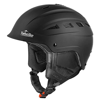 TurboSke Ski Helmet for Men Women Youth - Safety First on Slopes