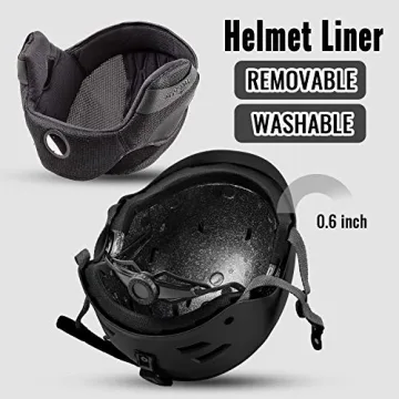 TurboSke Ski Helmet - Perfect for Men, Women, Youth