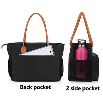 CURMIO Portable Nurse Tote Bag for Medical Professionals