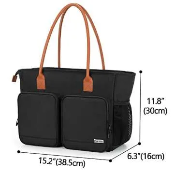 CURMIO Portable Nurse Tote Bag for Medical Professionals