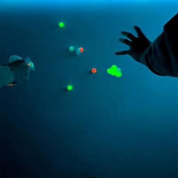 Glorbs - Glorbs Balls, 12 Pack Glorbs Sticky Balls for Ceiling & Wall, Glow in The Dark Sticky Stress Balls (12 Pack)