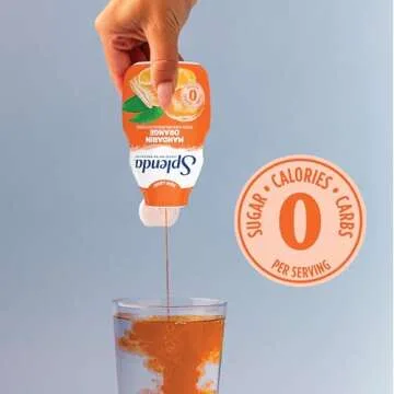 Splenda Mandarin Orange Water Enhancer, Zero Calorie Delight