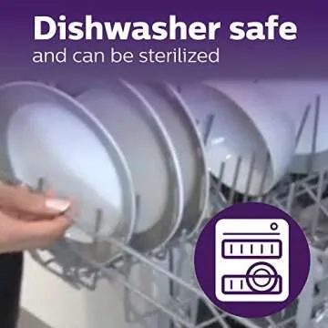 Philips AVENT Soothie Shapes Pacifier, 0-3 Months, Pink/Purple, 4 Pack, SCF194/42