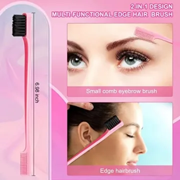 Anmieciu Hair Brush Set for All Hair Types in Pink