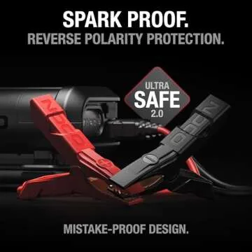 NOCO Boost Air AX65: 2000A Jump Starter with 22A 100 PSI Air Compressor - 8.0L Gasoline and 6.0L Diesel Engines - Inflating Tires from 0-40 PSI in 2.0 Minutes