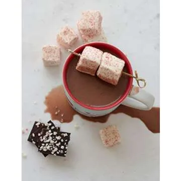 Candy Cane by SMASHMALLOW | Snackable Marshmallows | Gluten Free | Non-GMO | Organic Cane Sugar | 100 Calories | Pack of 3 (4.5 oz)