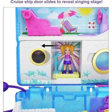 Polly Pocket Sweet Sails Cruise Ship Compact for Kids