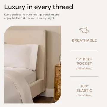 Threadmill Luxury Cotton Sheets - Soft & Breathable Set