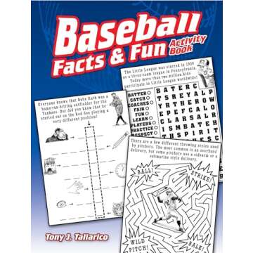 Baseball Facts & Fun Activity Book (Dover Kids Activity Books)