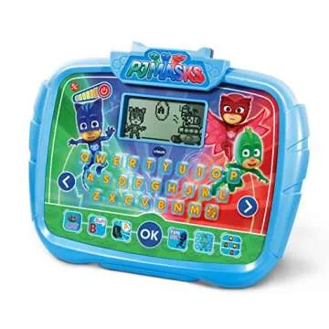 VTech PJ Masks Time to Be A Hero Learning Tablet, Blue