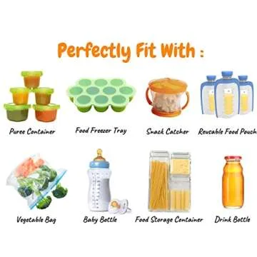 Durable Baby Food Labels for Easy Care & Storage