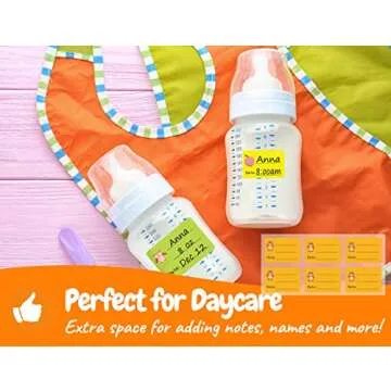 Durable Baby Food Labels for Easy Care & Storage
