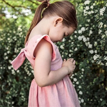 Adorable Toddler Cotton Linen Summer Dress for Girls