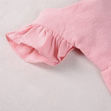 Adorable Toddler Cotton Linen Summer Dress for Girls