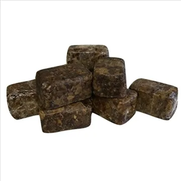 SmellGood Authentic Raw African Black Soap Bar 10 LB