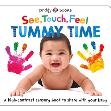 See Touch Feel: Tummy Time Baby Book for Infants