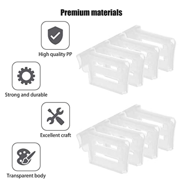 Adjustable Refrigerator Dividers for Organized Spaces