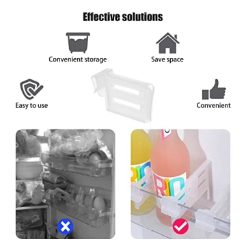 Adjustable Refrigerator Dividers for Organized Spaces