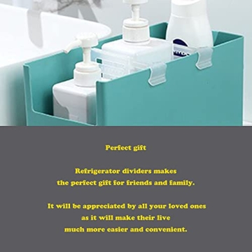 Adjustable Refrigerator Dividers for Organized Spaces