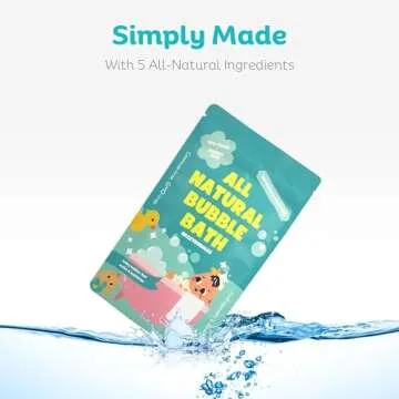 CrazyBubbles All Natural Bubble Bath for Kids & Baby