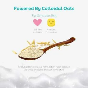 CrazyBubbles All Natural Bubble Bath for Kids & Baby