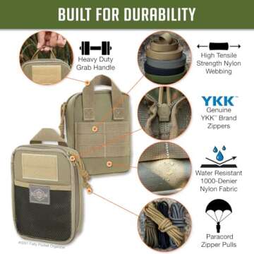 Maxpedition Medium Fatty Pocket Organizer (Khaki)