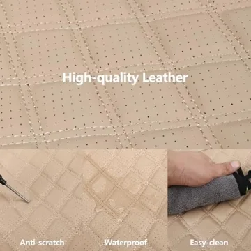 Premium Waterproof Napa Leather Car Seat Covers