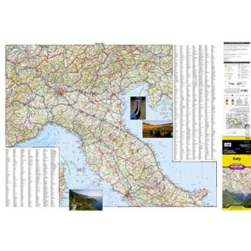 Italy Map (National Geographic Adventure Map, 3304)