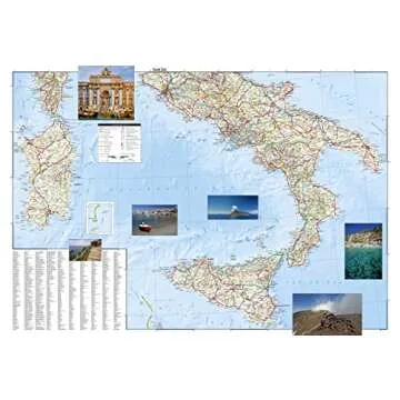 Italy Map (National Geographic Adventure Map, 3304)