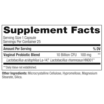 OLLY Happy Hoo-Ha Probiotic Capsules for Women’s Health