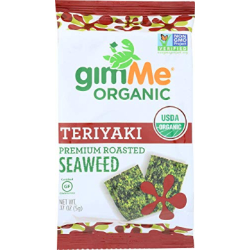 Organic Roasted Seaweed Snacks Teriyaki - Delicious & Healthy