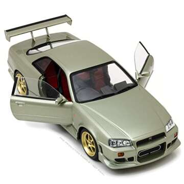 Greenlight 19033 1999 Nissan Skyline GT-R R34 1:18 Scale Die Cast Replica