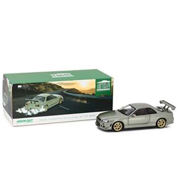 Greenlight 19033 1999 Nissan Skyline GT-R R34 1:18 Scale Die Cast Replica