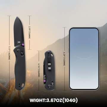 Kizer Drop Bear EDC Folding Knife with 154CM Blade